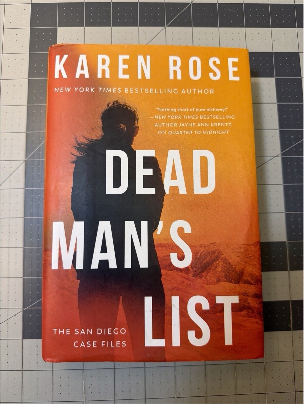 Dead Man's List Hardcover Karen Rose 1st Edition